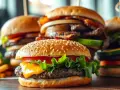 Ile kcal ma burger? Zaskakujące różnice w kaloryczności burgerów
