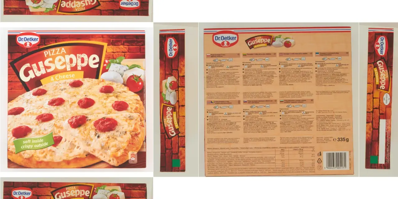 Idealne pieczenie pizzy Guseppe 4 sery – temperatura i czas pieczenia