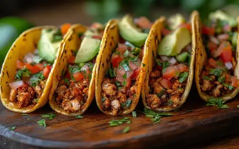 Pyszne tacos z mielonym mięsem, pomidorami, awokado i kolendrą. Idealne na szybki lunch, co to jest tacos?