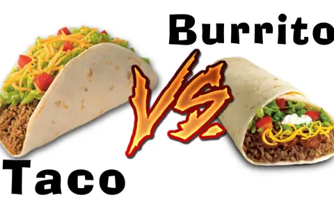 Taco vs. Burrito: co to jest burrito? Obok taco, burrito to pyszne danie z tortilli z mięsem, warzywami i serem.