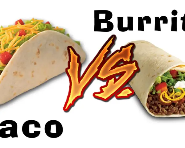 Taco vs. Burrito: co to jest burrito? Obok taco, burrito to pyszne danie z tortilli z mięsem, warzywami i serem.